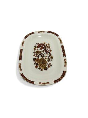 Vintage Myott Meakin Dragon of Kowloon Oval Serving Platter England 15"